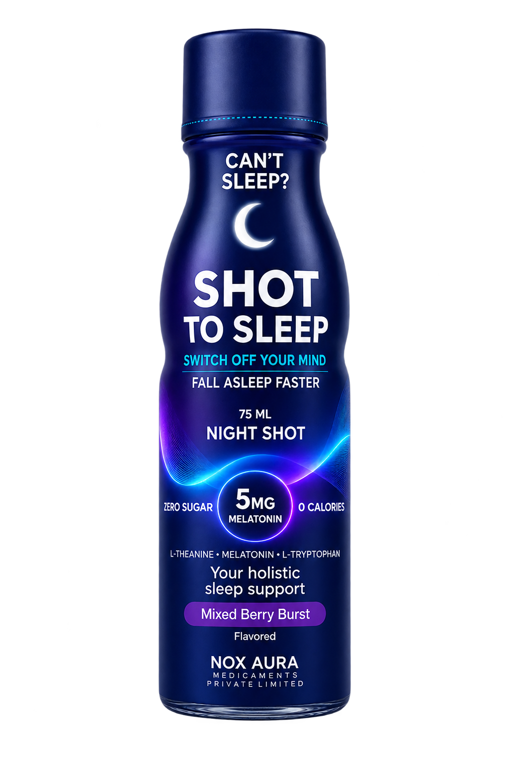 Shot To Sleep 75ml night shot bottle